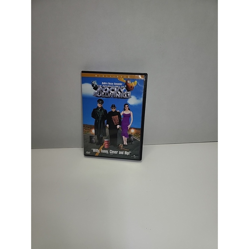 The Adventures of ROCKY & BULLWINKLE 2000 Widescreen DVD Movie w/ ROBERT DENIRO